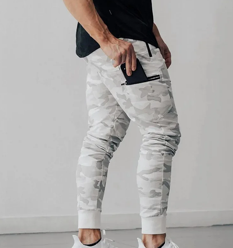Outdoor Sport Gym - Men's Camouflage Sweatpants Gym Workout Fitness