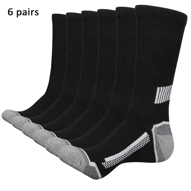 Outdoor Sport Hose - 6 Pairs of MEN'S Sports Socks,