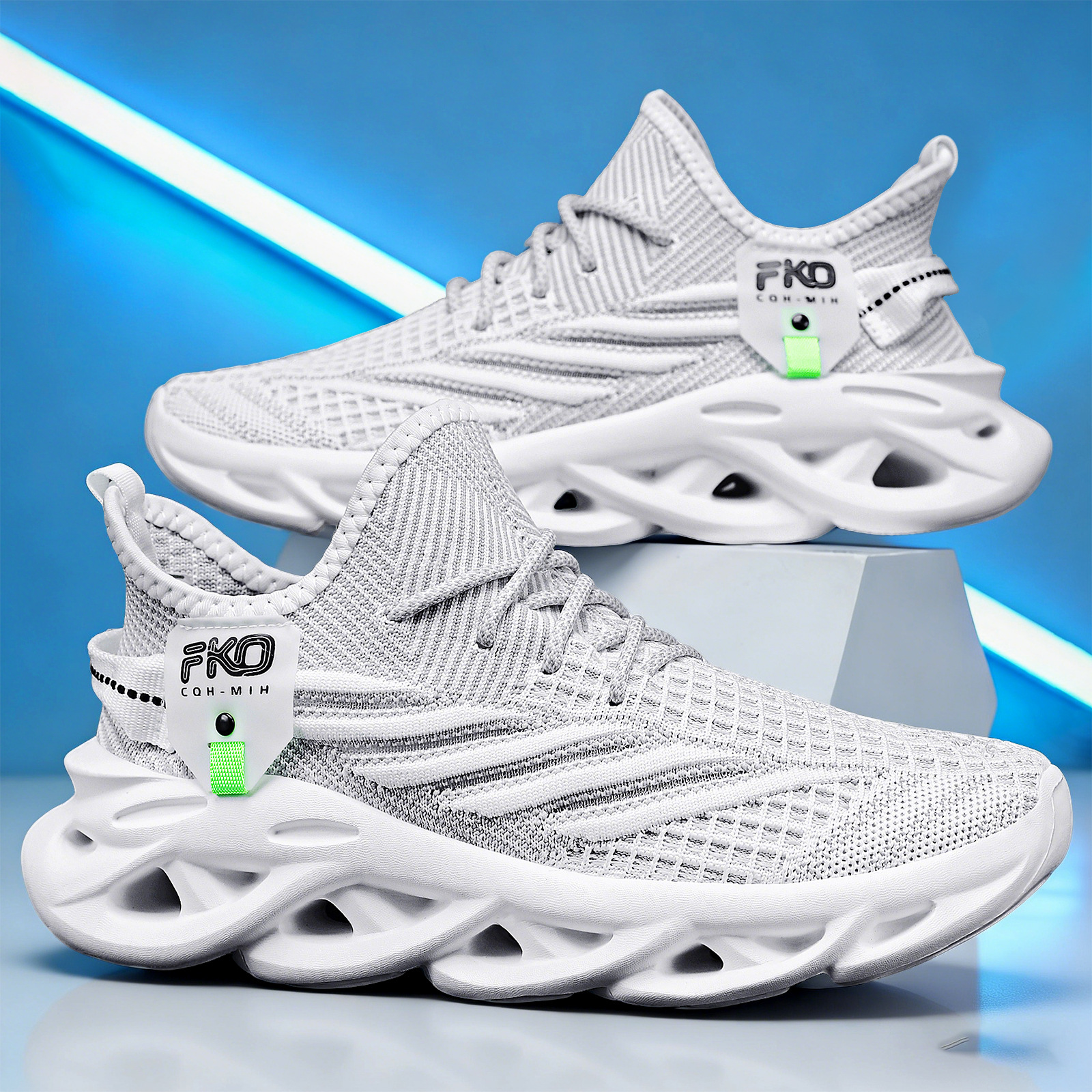 Men's Breathable Knit Sneakers - Outdoor Sport Gym avis et prix