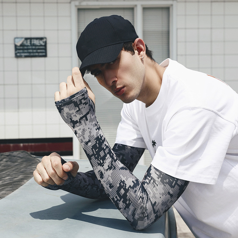 Uv Solar Arm Sleeve Men Summer - Outdoor Sport Gloves avis et prix