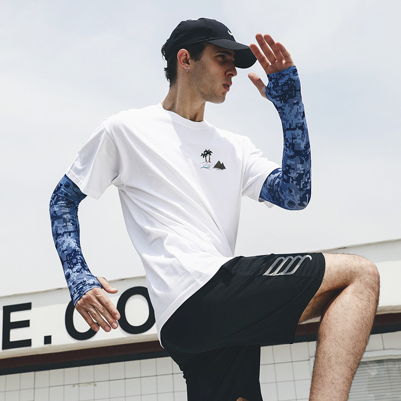 Uv Solar Arm Sleeve Men Summer - Outdoor Sport Gloves avis et prix