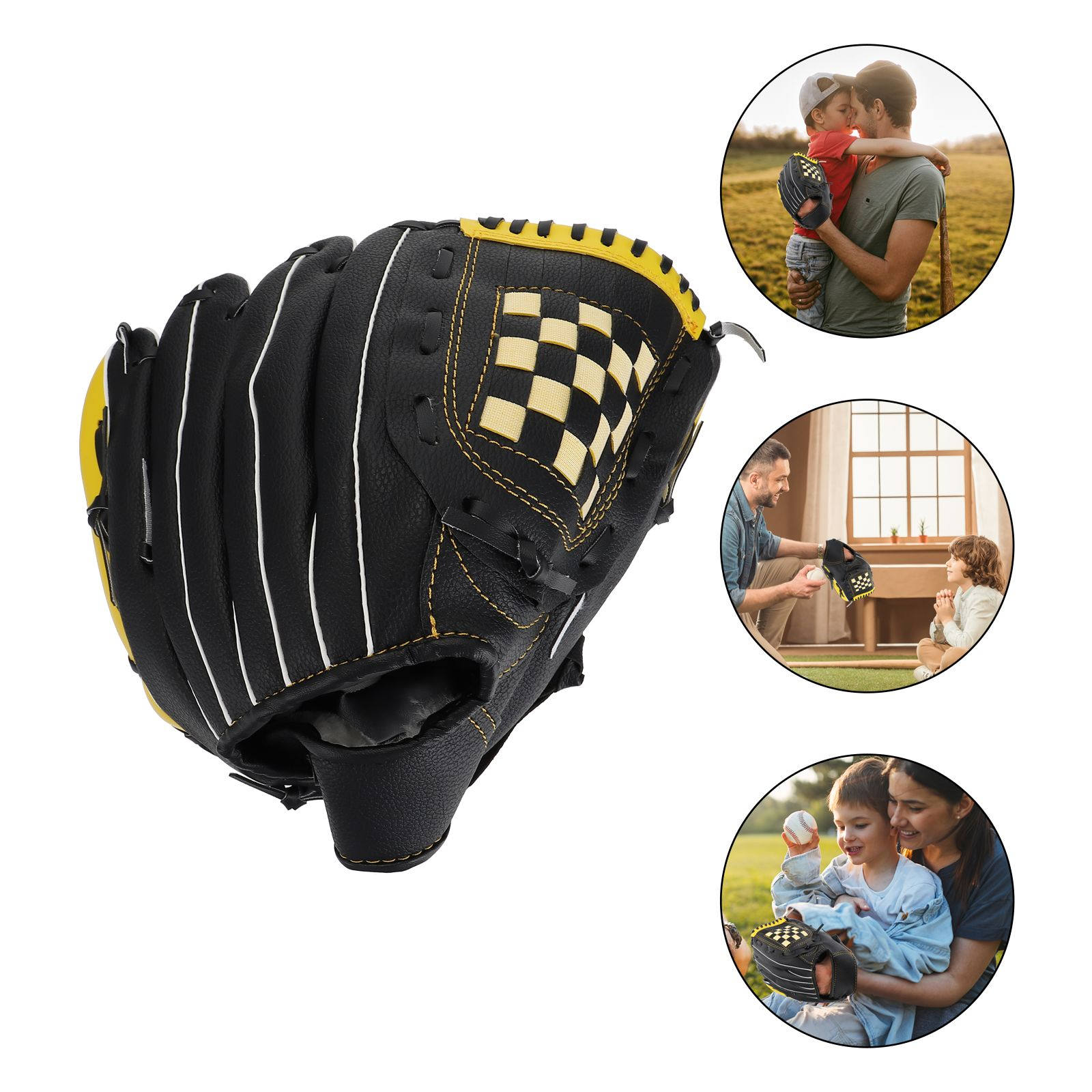 1Pcs Premium PU Softball Glove - Outdoor Sport Gloves avis et prix