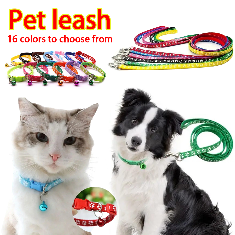 Dog Paw Print Pet Traction Rop - Headcollar Rope Set avis et prix