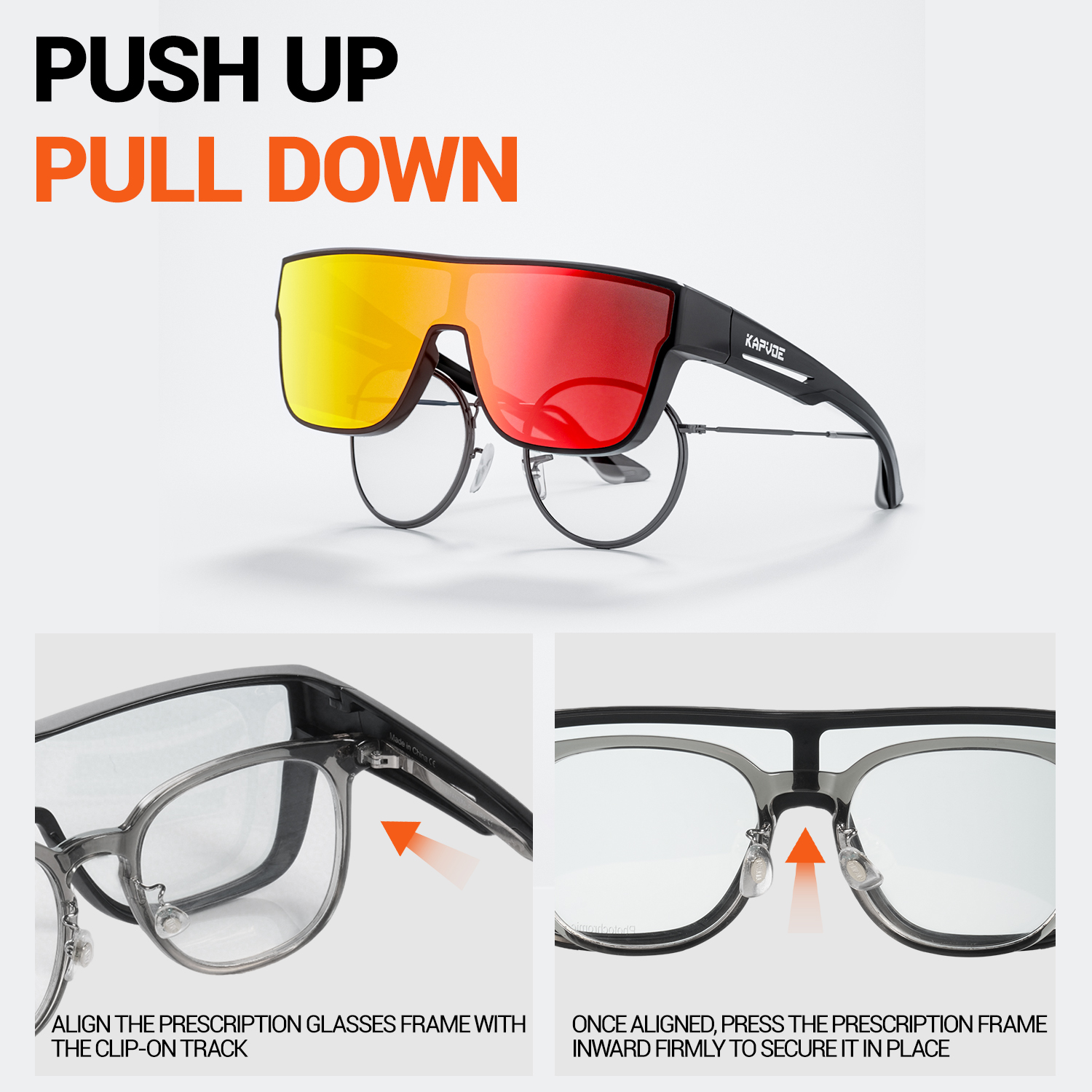 Kapvoe Fitover Polarized Sungl - Outdoor Sport Using A Bike avis et prix