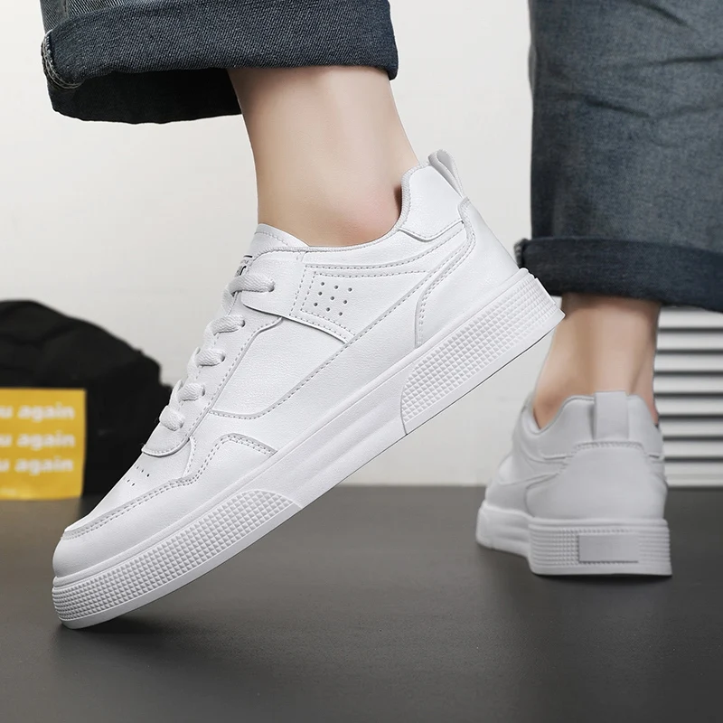 Fashion Leather Men Casual Sho - Outdoor Sport With Sticks avis et prix
