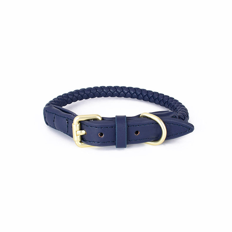 Adjustable Braided Leather Pet - Headcollar Rope Set avis et prix