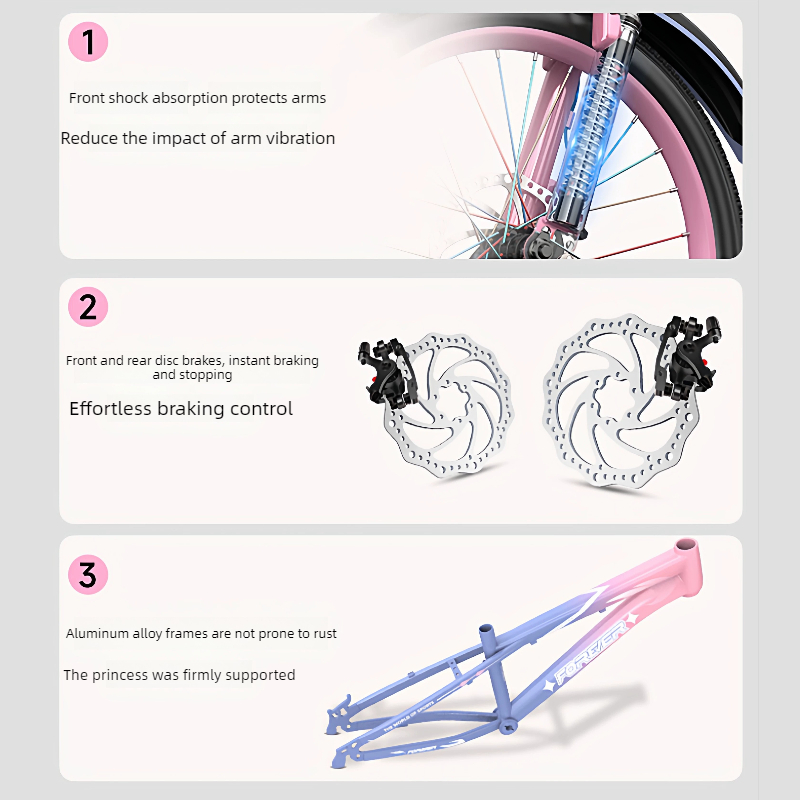 Kids Mountain Bike for Girls 7 - Outdoor Sport Using A Bike avis et prix