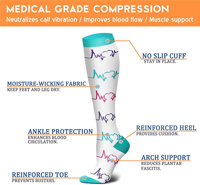 Running New Compression Socks  - Outdoor Sport Hose avis et prix